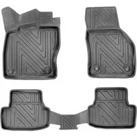fussmattenprofi.com Auto-Fußmatte 3D Auto Fussmatten für Cupra Ateca 2018-2026 Carbon-Optik (1 St), für CUPRA, Seat Seat Ateca, CUPRA Ateca