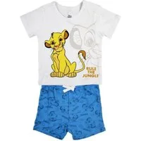 Disney Print-Shirt König der Löwen Simba Baby Shorts plus T-Shirt (2-tlg) Gr. 62 bis 86