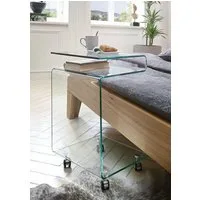 freiraum Beistelltisch Vigo, in Klarglas, Glas - 42x68x37cm (BxHxT)