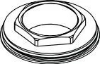 Hansgrohe Spannschraube Focus E Spültisch- mischer, 97996000 97996000