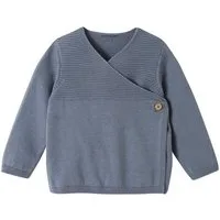 vertbaudet Cardigan Bio-Kollektion: Strickjacke für Neugeborene Wickeloeffnung