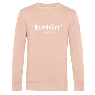Basic Sweater von Ballin Est. 2013 in der farbe Rosa und in größe XXL.