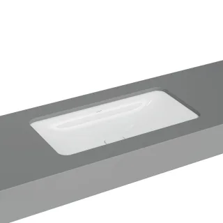 VitrA New Metropole Unterbauwaschtisch rechteckig 80 x 40 cm ohne Überlaufschlitz,7536B403-1083 7536B403-1083