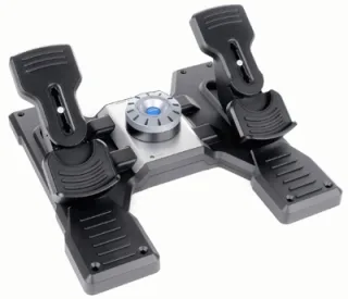 Logitech Flight Rudder Pedals | 945-000005 | Pedale - kabelgebunden