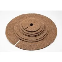 MC.Sammler Kokosscheibe Kokos-Mulchscheibe, Kälteschutz für Pflanzen, Topfpflanzen, (5-St), 20 cm Ø - 5 Stück