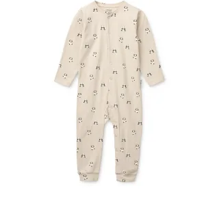 Liewood Birk bedruckter Pyjama-Einteiler Mini Panda 50/56
