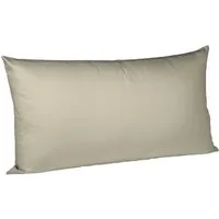 fleuresse Kissenbezüge 2 Stück Fleuresse Mako-Satin Kissenbezüge 40x60 cm uni mit RV DP, (2 Stück)