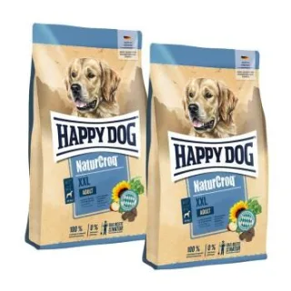 HAPPY DOG NaturCroq Trockenfutter Hund Adult, XXL 2x15 kg