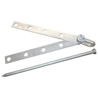 Dönges Lasche für Erdanker , Abmessung:600 x 60 x 6mm