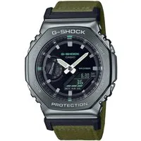 CASIO G-SHOCK Chronograph GM-2100CB-3AER, Quarzuhr,Armbanduhr,Herrenuhr,digital, bis 20bar wasserd.Textilarmband