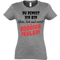 Youth Designz Print-Shirt "Böser Fehler" Damen T-Shirt mit lustigem Spruch Print mit witzigen Aufdruck für Frauen