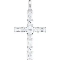 THOMAS SABO Kettenanhänger Schmuck Silber 925 Anhänger Kreuz, mit Zirkonia (synth)