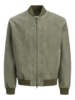 JACK&JONES - JORNANTUCKET BOMBER JACKET Dusty Olive - Gr. - S