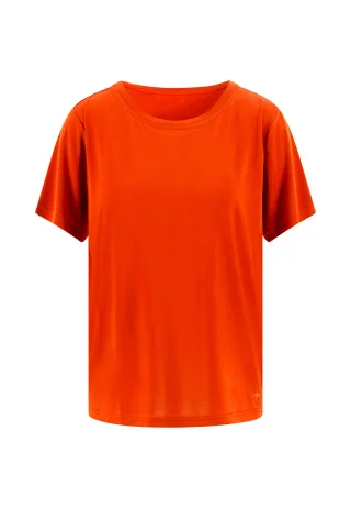 FYNCH-HATTON - T-SHIRT MODAL scarlet red - Gr. - XL