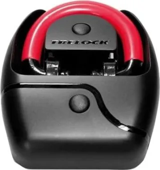Trelock BA 660 Bodenanker schwarz/rot Bügel 14 mm