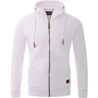 Reslad Sweatjacke Reslad Sweatjacke Zipper RS-1006 (1-tlg) Winter-Pullover Kapuzenpullover Sweater Hoodie Pulli Sweatshirt