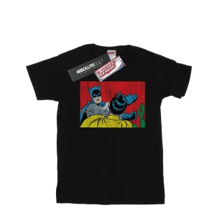 DC Comics - "Batman Robin Slap" T-Shirt für Herren (Schwarz)