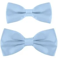DonDon Fliege DonDon Vater-Sohn Fliegen Set im Partnerlook (2er Set, 2-St) verstellbar