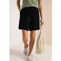 CECIL Shorts satinierte Viskose