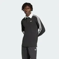 adidas Originals Langarm-Poloshirt 3-STREIFEN RUGBY LONGSLEEVE POLO (1-tlg)