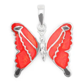 Schmetterling Anh?nger aus 925 Silber