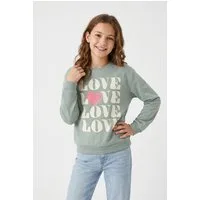 Name It Sweatshirt NKFVASACHA LS NREG SWEAT UNB Baumwolle, regular fit
