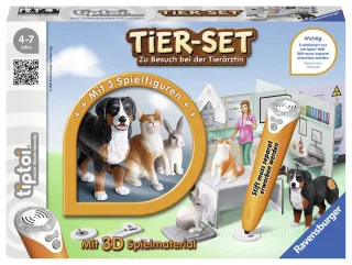 Ravensburger 00747 - tiptoi: Zu Besuch bei der Tierärztin (Tier-Set)