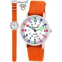 Pacific Time Quarzuhr Kinder Armbanduhr Lernuhr Wechselarmband, Mix und Match Design - Gratis Versand