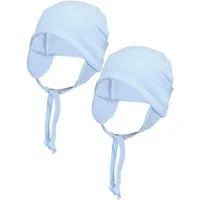 TupTam Erstlingsmütze TupTam Baby Erstlingsmütze mit Ohrenklappen 2er Pack