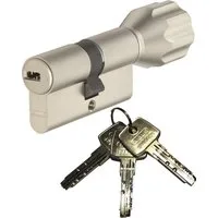 ABUS Profilzylinder ABUS EC550 ECK550 Knaufzylinder versch. Längen, mit 3-6 Schlüssel, Verschiedenschließend