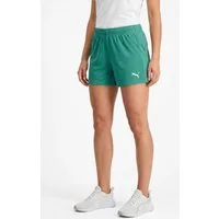 PUMA Trainingsshorts TEAMGOAL SHORTS WMNS aus Interlock-Material, kniefrei, sportlicher Stil