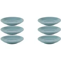 APS Untertasse 6er Set Kaffeeuntertasse -SNUG-, (6 St), Teller Set, hochwertig verarbeitetes Material