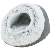 TRIXIE Tierhöhle Höhle Harvey - grau/weiß-schwarz - 35 × 26 × 41 cm