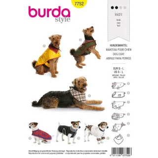 burda Schnitt 7752 "Hundemantel"