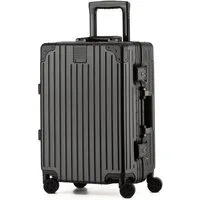 KOFA Handgepäckkoffer ZURICH, 55cm Alu-Rahmen & Polycarbonat-Hartschale, 4 Rollen, TSA Schloss