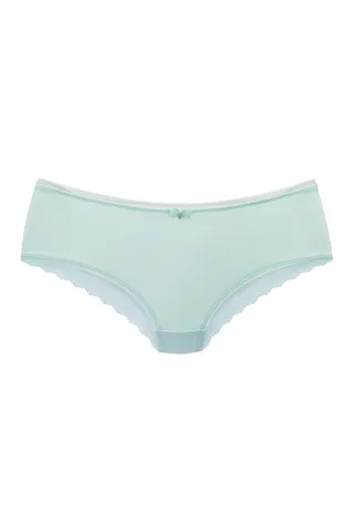LASCANA - LASCANA Panty turquoise - Gr. - 42