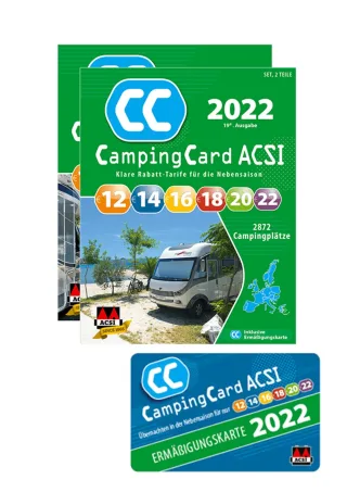 CampingCard ACSI 2022 - Deutsche Ausgabe