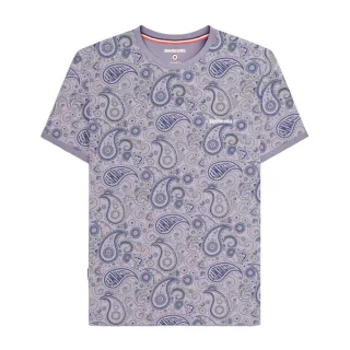 Lambretta - "SS25" T-Shirt für Herren (Abenddämmerung/Grau)