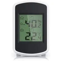 BEARWARE Hygrometer Digitales Thermo-Hygrometer, Indikator für Gewächshaus, Wohnzimmer, (1-St), Hygrometer Thermometer, Temperatur & Luftfeuchtigkeit Messgerät