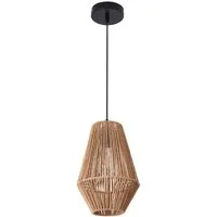 lux.pro Hängeleuchte, Hängeleuchte 'Newtownabbey' Seil Hängelampe 160cm Beige