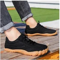 HUSK'SWARE Barfußschuh (Unisex Barfußschuhe für Paare, breite Zehenbox, leichte Freizeitschuhe, Unisex Barfußschuhe für Paare, breite Zehenbox, leichte Freizeitschuhe) rutschfeste Wanderschuhe, Fitnessschuhe für Alltag und Outdoor
