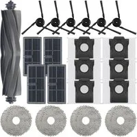 VERCO Reinigungsbürsten-Set Reinigungskit für Dreame, X40 Ultra Complete, (21-tlg), Ersatz Teile Set Wartungskit Filter Seitenbürste Zubehör Bürste