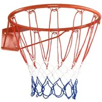COSTWAY Basketballkorb Ø 45 cm Basketballring mit Netz