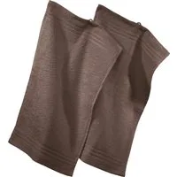 REDBEST Gästehandtuch Gästetuch 2er-Pack, Frottier, Walk-Frottier Uni