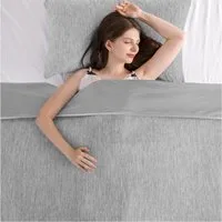 Elegear Sommerbettdecke Kühldecke doppelseitig Q-max 0.5, Sommerdecke kühldecken zum schlafen, kühlende Decke, Sofadecke für Sommer Arc-Chill 3.0 Polyester