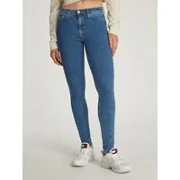 Tommy Jeans Skinny-fit-Jeans NORA MR SKNY AH1280 mit Logo-Badge, Mid Rise