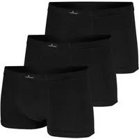 TOM TAILOR Boxershorts ohne Eingriff, weich und angenehm, im 3er Pack