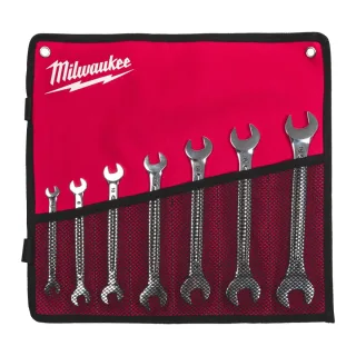Milwaukee Doppel-Maulschlüssel 7-teiliges Set - 4932492713