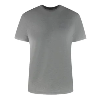 Burberry Monotone Logo Graues T-shirt