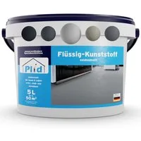 plid Bodenversiegelung Flüssigkunststoff Innen & Außen - Bodenbeschichtung - Flüssig PVC, Wasserfest
